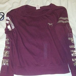 Pink! Victoria secret long sleeve shirt